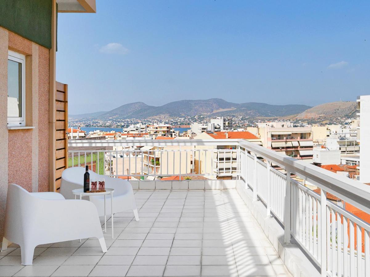 Modern Penthouse Overlooking Halkis Χαλκίδα Εξωτερικό φωτογραφία